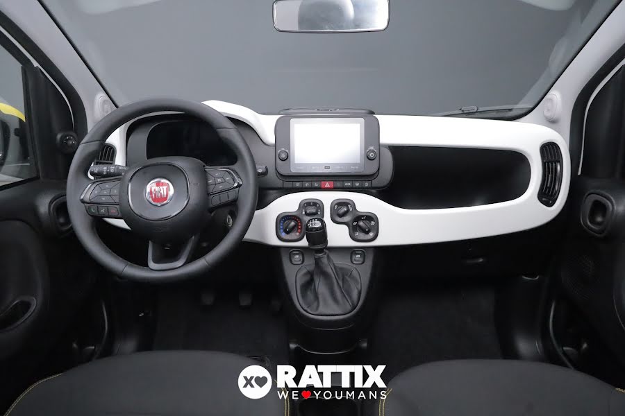 Fiat Panda Pandina 1.0 Firefly Hybrid 70CV Cross White Solid Paint  Aziendale foto 9
