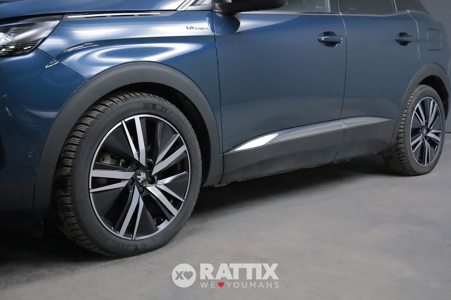 Peugeot 3008 1.6 Hybrid4 PHEV 300CV GT Pack e-EAT8 Blu Celebes  Aziendale foto 4