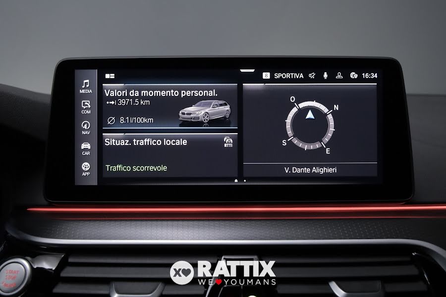 BMW 530 e Touring 2.0 PHEV Msport Auto Skyscraper metallic  Aziendale foto 29