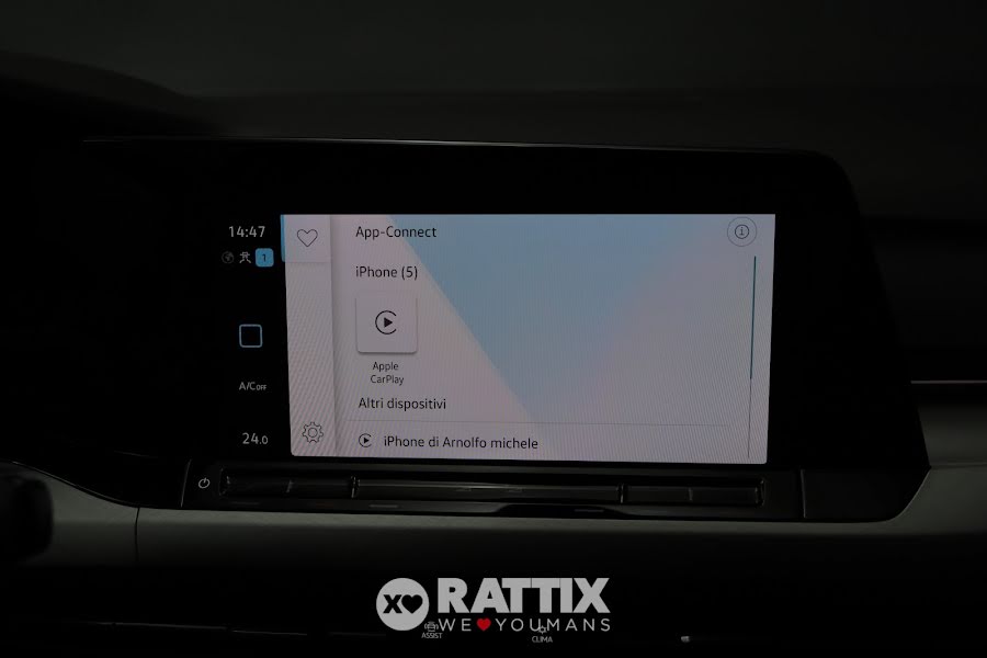 Volkswagen Golf 1.0 ETSI EVO 110CV Life DSG Deep Black Perlato  Aziendale foto 19