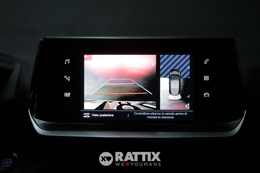 Peugeot e-208 motore elettrico 100kW Allure Pack Grigio Artense  Aziendale foto 19