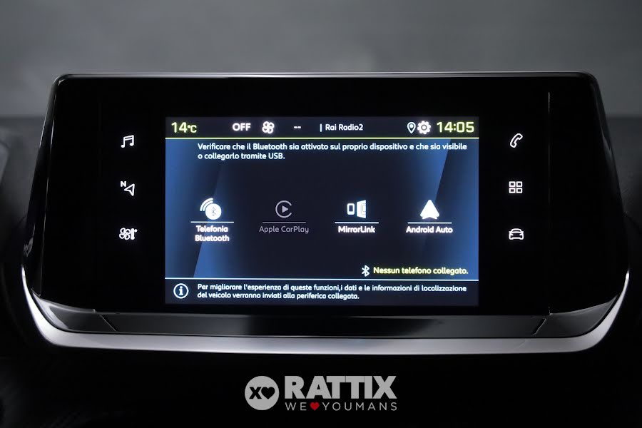 Peugeot e-208 motore elettrico 100kW Allure Pack Grigio Artense  Aziendale foto 21