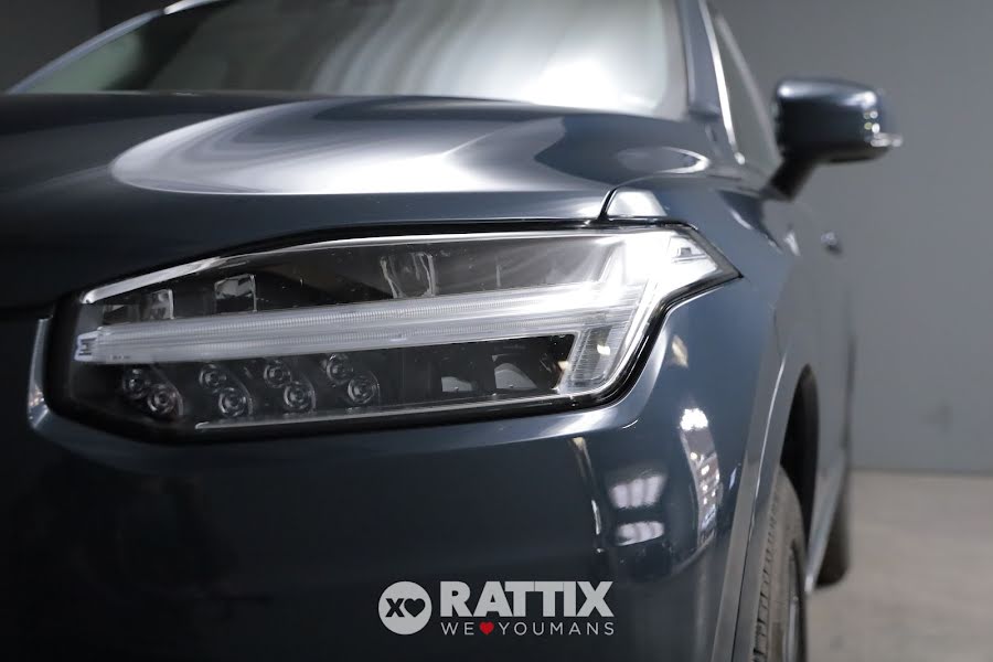 Volvo XC90  2.0 T8 Recharge PHEV 310CV Inscription Expression AWD Auto 7p.ti  Denim Blue  Aziendale foto 3