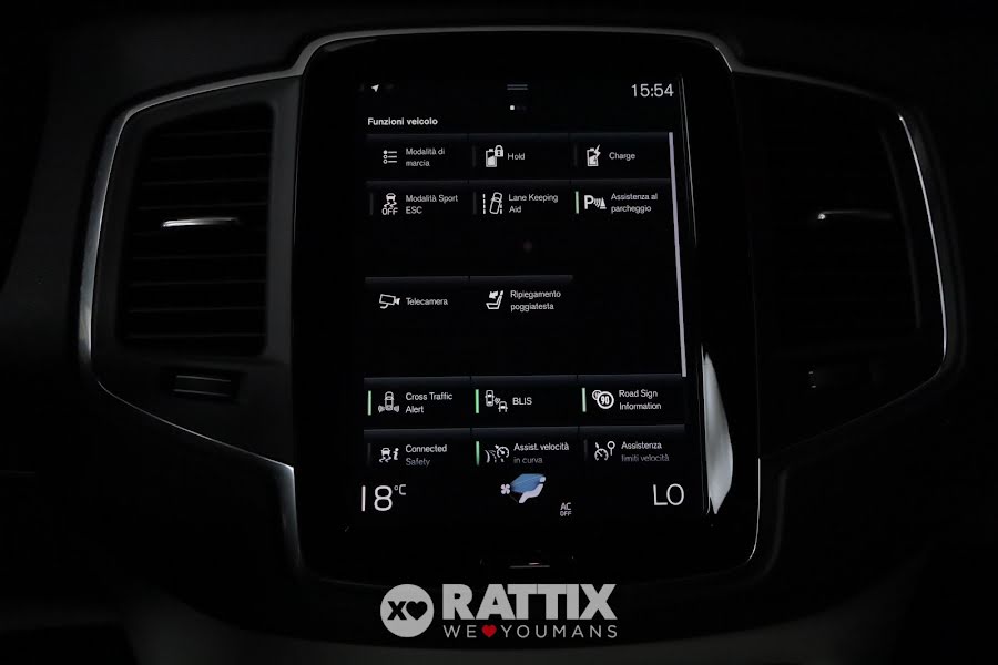 Volvo XC90  2.0 T8 Recharge PHEV 310CV Inscription Expression AWD Auto 7p.ti  Denim Blue  Aziendale foto 22