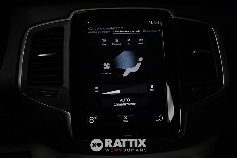 Volvo XC90  2.0 T8 Recharge PHEV 310CV Inscription Expression AWD Auto 7p.ti  Denim Blue  Aziendale foto 24