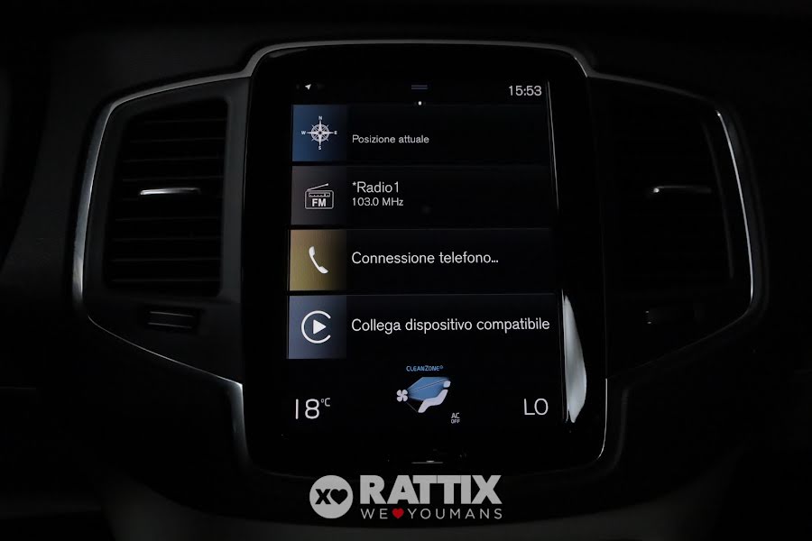 Volvo XC90  2.0 T8 Recharge PHEV 310CV Inscription Expression AWD Auto 7p.ti  Denim Blue  Aziendale foto 28