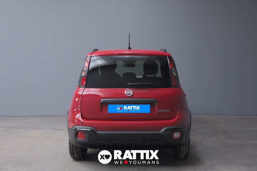 Fiat Panda Pandina 1.0 Firefly Hybrid 70CV Cross Rosso Passione Pastello  Aziendale foto 5