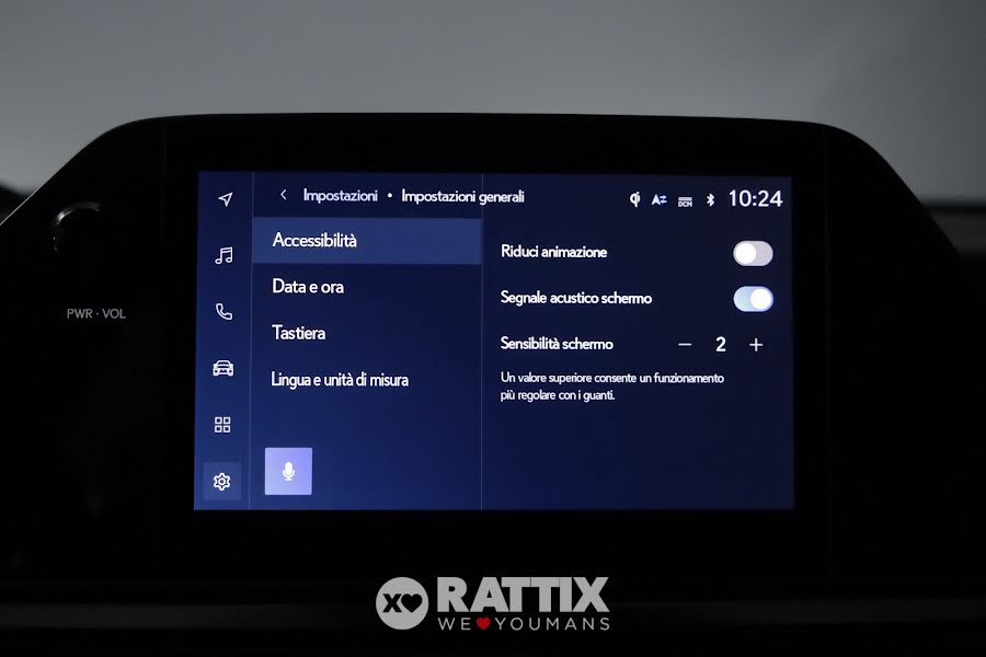 Lexus UX 250h 2.0 HEV Design CVT Sonic Platinum Tetto nero  Aziendale foto 21