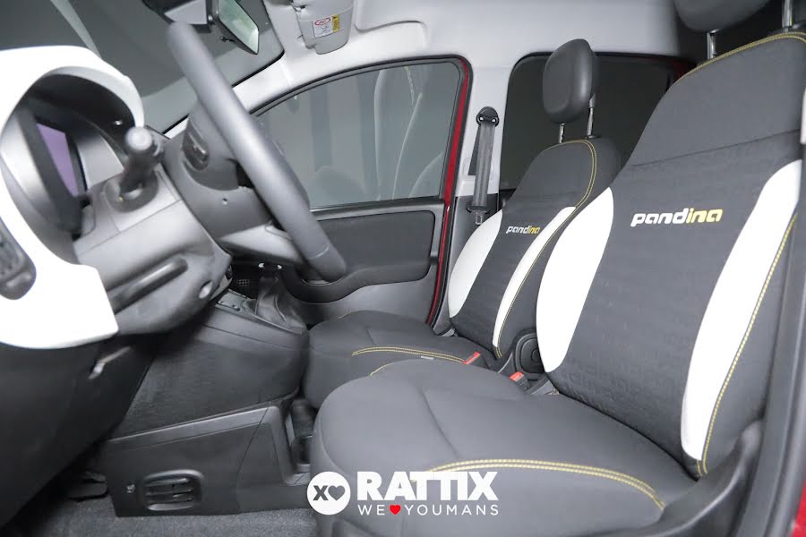 Fiat Panda Pandina 1.0 Firefly Hybrid 70CV Cross Rosso Passione Pastello  Aziendale foto 8