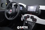 Miniatura Fiat Panda Pandina 1.0 Firefly Hybrid 70CV Cross Nero Cinema Pastello  Aziendale foto 21