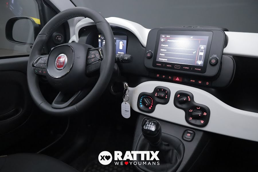 Fiat Panda Pandina 1.0 Firefly Hybrid 70CV Cross Nero Cinema Pastello  Aziendale foto 15