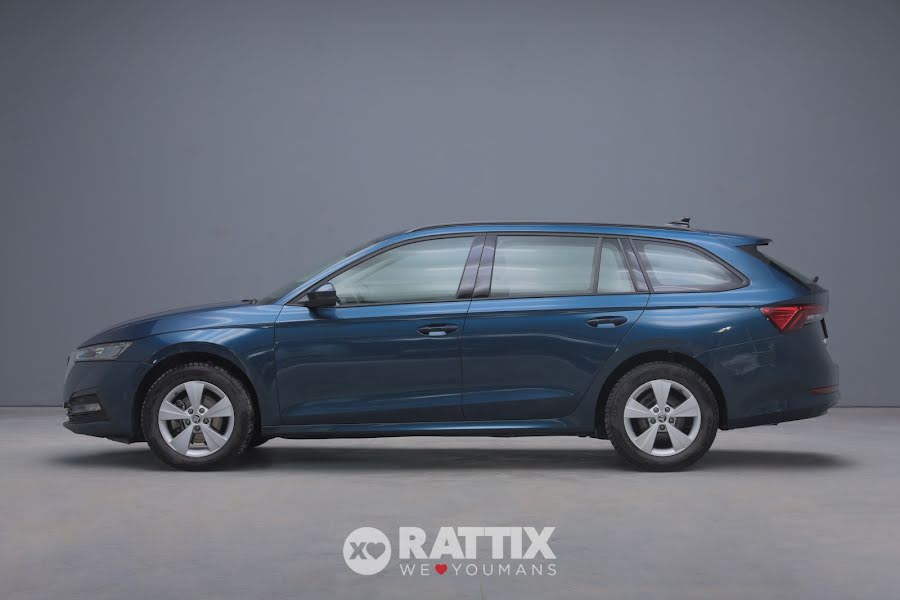 Skoda Octavia Wagon 2.0 TDI EVO 150CV Executive DSG Blu  Aziendale foto 2