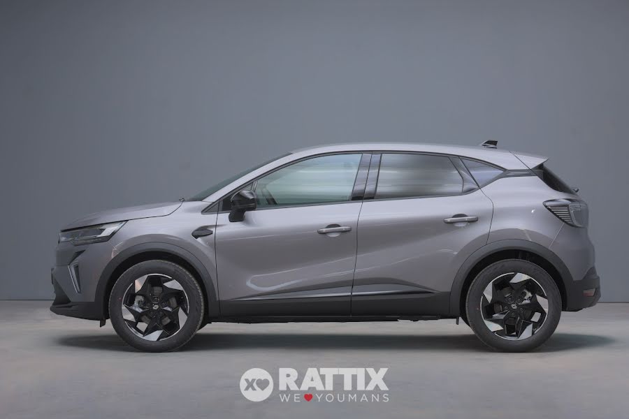 Renault Captur 1.8 Full Hybrid E-Tech 160CV Techno Auto Grigio Cassiopea  Aziendale foto 2