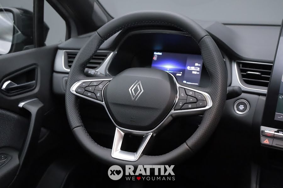 Renault Captur 1.8 Full Hybrid E-Tech 160CV Techno Auto Grigio Cassiopea  Aziendale foto 9