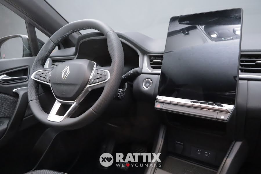 Renault Captur 1.8 Full Hybrid E-Tech 160CV Techno Auto Grigio Cassiopea  Aziendale foto 16