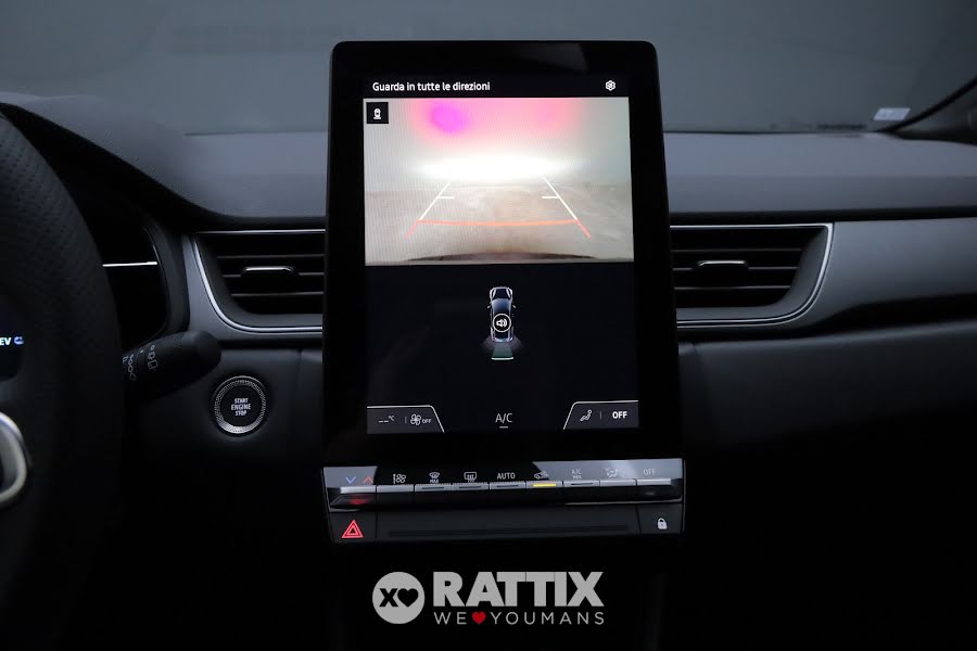 Renault Captur 1.8 Full Hybrid E-Tech 160CV Techno Auto Grigio Cassiopea  Aziendale foto 17