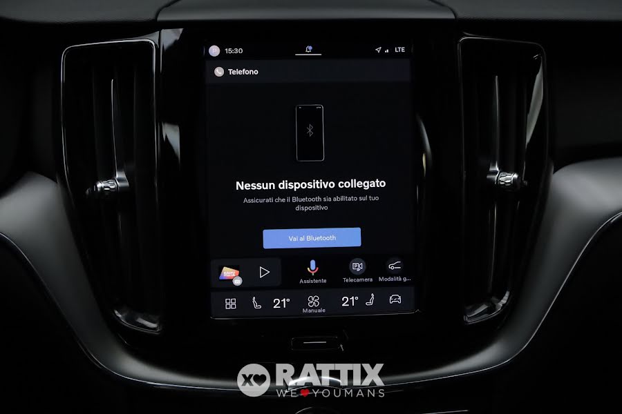 Volvo XC60 2.0 t6 recharge phev obc 3,7kW Core awd auto + tetto apribile Denim Blue  Aziendale foto 25