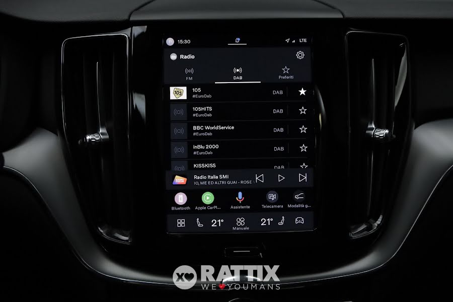 Volvo XC60 2.0 t6 recharge phev obc 3,7kW Core awd auto + tetto apribile Denim Blue  Aziendale foto 26