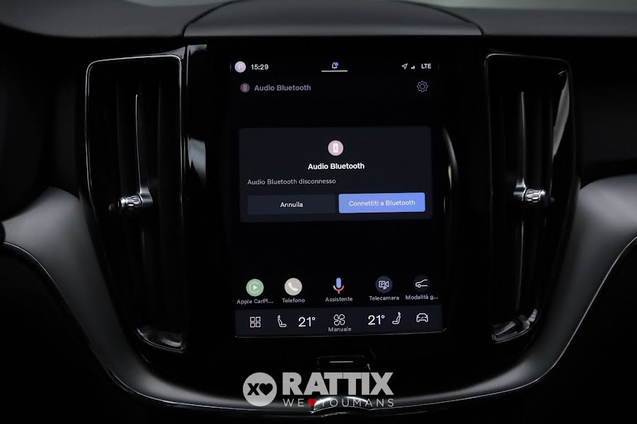 Volvo XC60 2.0 t6 recharge phev obc 3,7kW Core awd auto + tetto apribile Denim Blue  Aziendale foto 27
