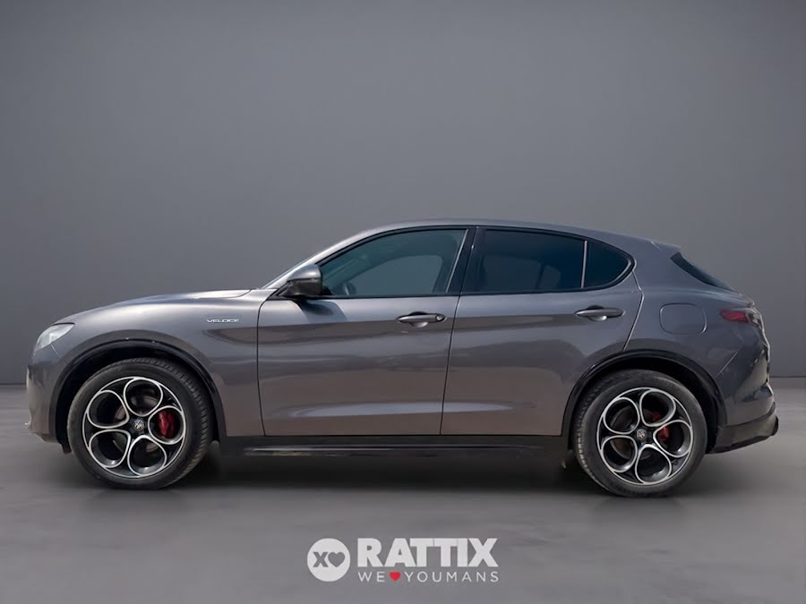 Alfa Romeo Stelvio 2.2 t 210CV Veloce Q4 auto Grigio Vesuvio  Aziendale foto 2