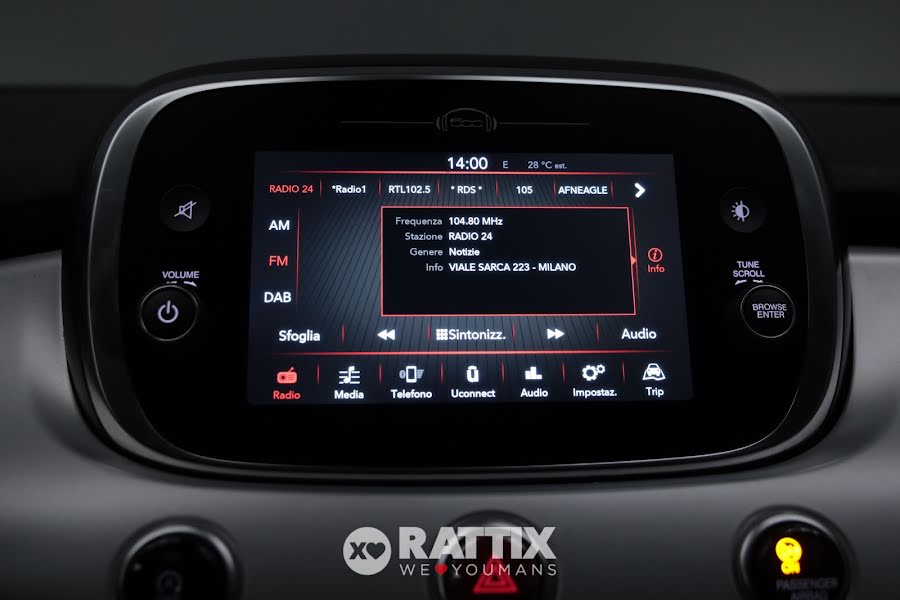 Fiat 500X 1.6 mjt 130CV Connect Blu  Aziendale foto 25