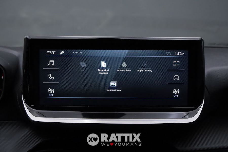 Peugeot 208 1.2 hybrid 110CV Style e-dcs 6 Grigio Artense  Km 0 foto 19
