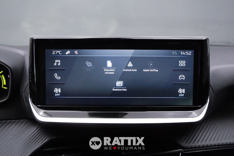 Peugeot 208 1.2 hybrid 110CV Style e-dcs 6 Bianco Okenite  Km 0 foto 19