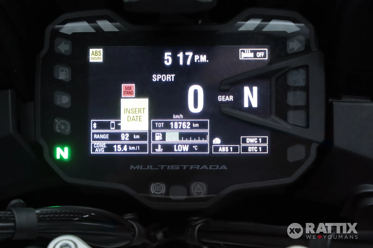 DUCATI Multistrada 1200 S Grey my17