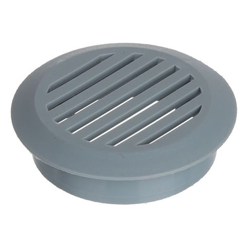 Riex GV25 Duct vent, H17, D50, grey