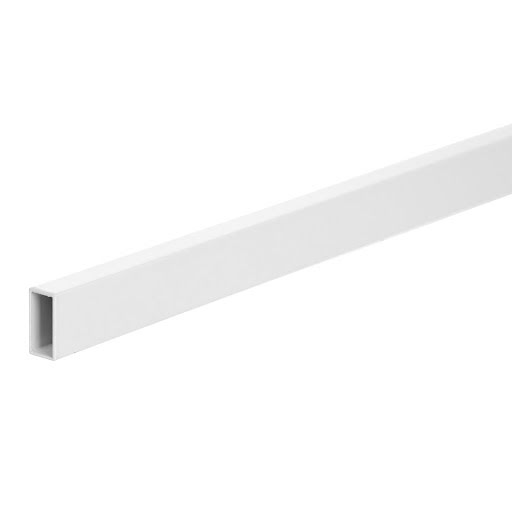 RiexTrack Accesorii sertar interior, profil divizor rectangular, 800 mm, alb