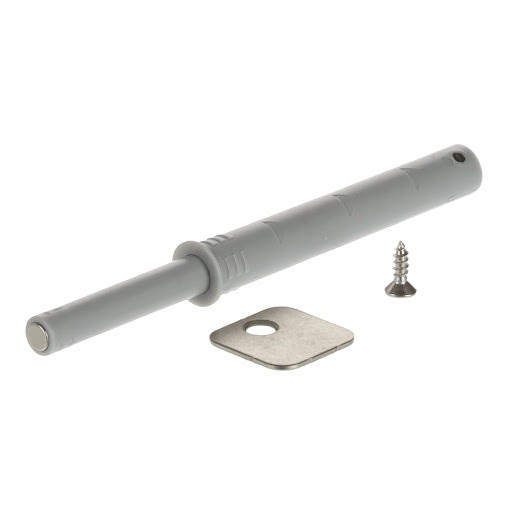 Riex NK55 Push for open for drilling 10 mm, 38 mm with magnet, light grey