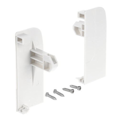 Riex NX40 Accesoires de tiroirs intérieur, support de façade, H86 mm, blanc