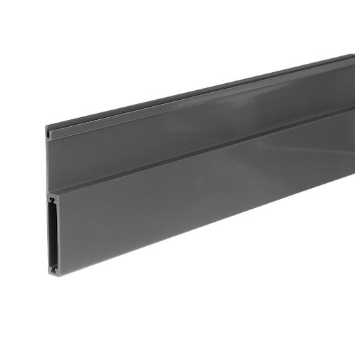 RiexTrack vidinio stalčiaus priekinis profilis, 800mm, tamsiai pilkas