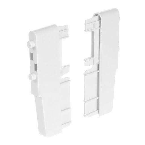 Riex NX40 Inner division accessories, set of end pieces for cross dividing panel, white
