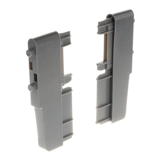 Riex NX40 Accessoires séparateur de tiroir, set d'embout d'extrémité séparateur transversal, gris
