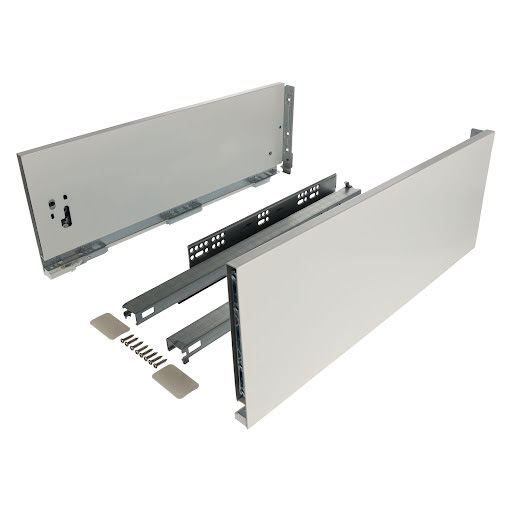 RiexTrack Double wall slide, 185/500 mm, white