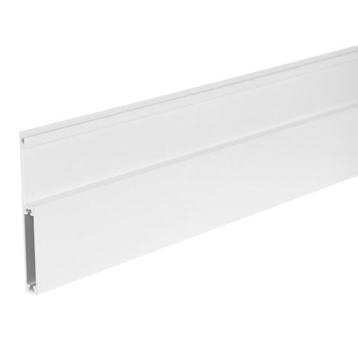 RiexTrack vnútorná zásuvka, čelný panel, 800 mm, biela
