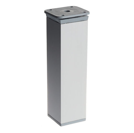 Riex GA35 Furniture leg 40x40 mm, H150, anodised aluminium