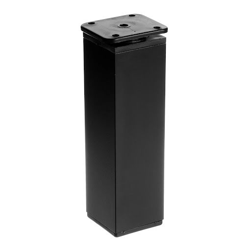 Riex GA35 Furniture leg 40x40 mm, H150, matt black