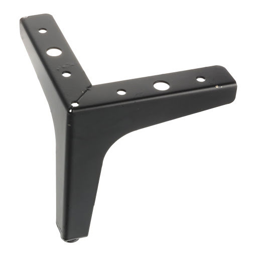 Riex GS32 Furniture leg H130, matt black