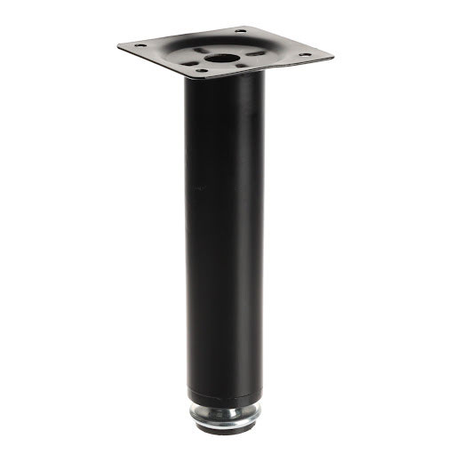 Riex GS23 Furniture leg D30, H150, matt black