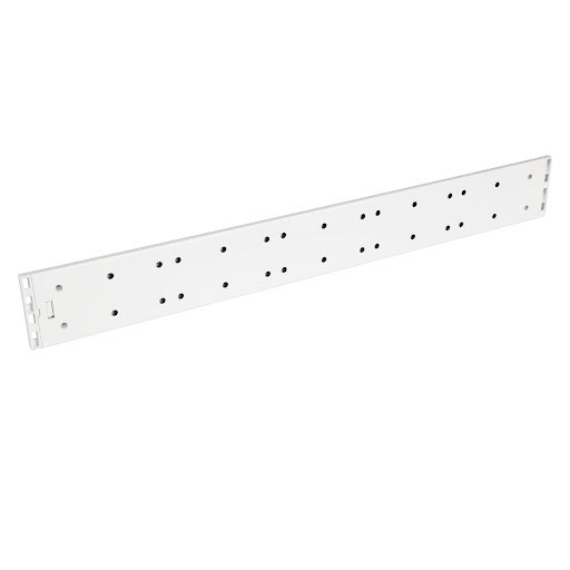 RiexTrack Cutlery tray, side panel 500 mm, white