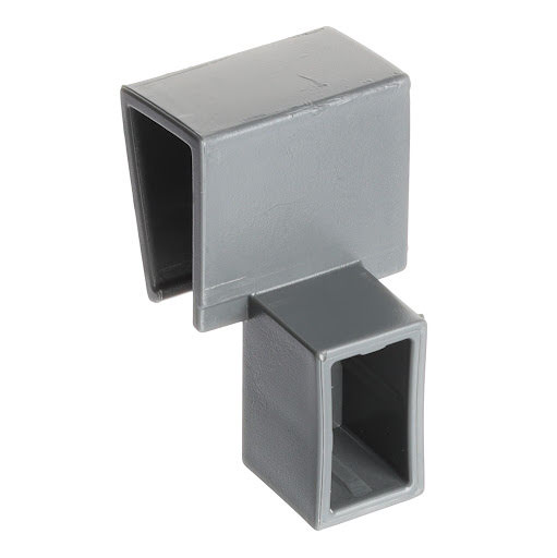 Riex NX40 Inner division accessories, T attachment for cross square railing, grey