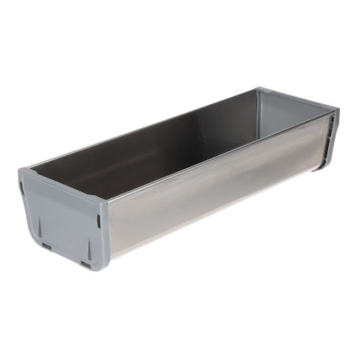 RiexTrack Cutlery tray, stainless steel bowl, 264 mm