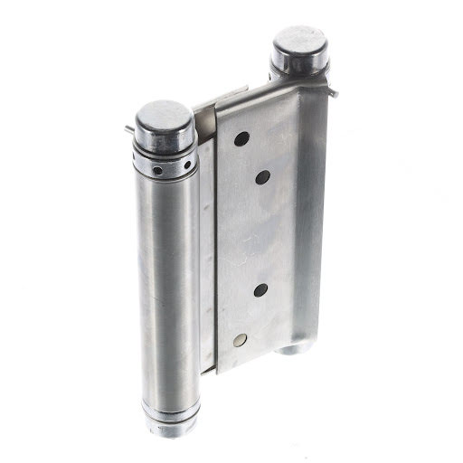 Riex NW20 Double spring hinge (western), 125mm, stainless steel