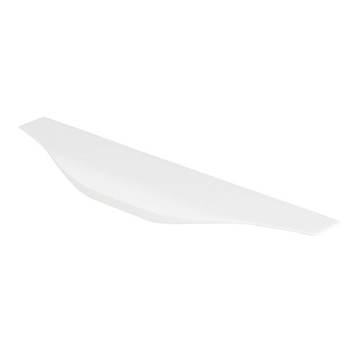 RiexTouch XP45 Poignée profilée queue de sapin, 196 mm, blanc mat