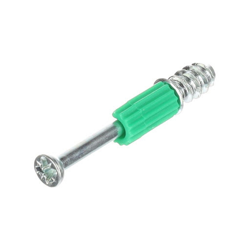 Riex JC25 Cam pin dowel L34, Euroscrews, 5 mm, with plastic middle part