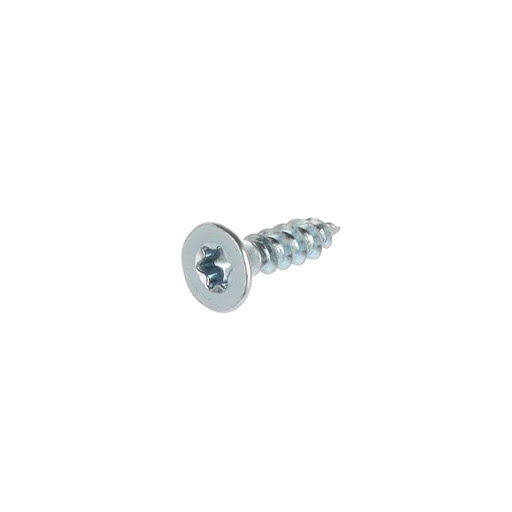 Riex Screw 4x16 mm, TX, șurub cap înecat, cutie 1000 buc, zinc alb