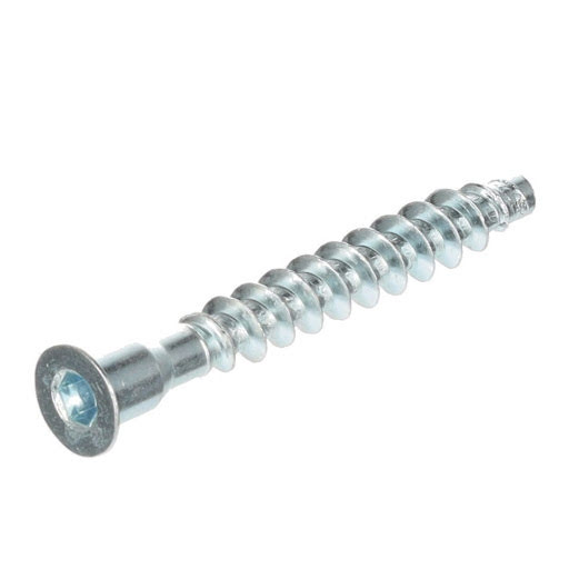 Riex JD65 Bevestigingsschoef met HEX drive 6,4 x 50 mm (250 stks), Wit verzinkt