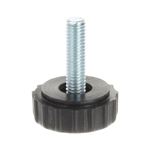 Riex GA18 Adjustable screw D30, M6x22, black